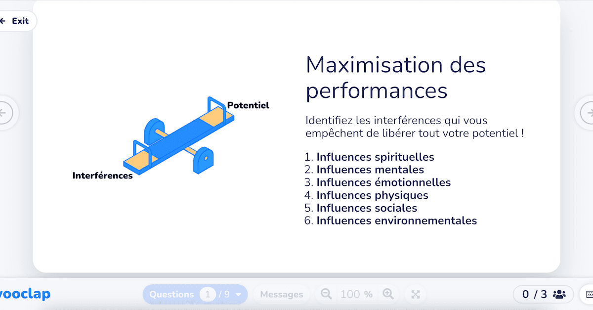 Maximisation des performances