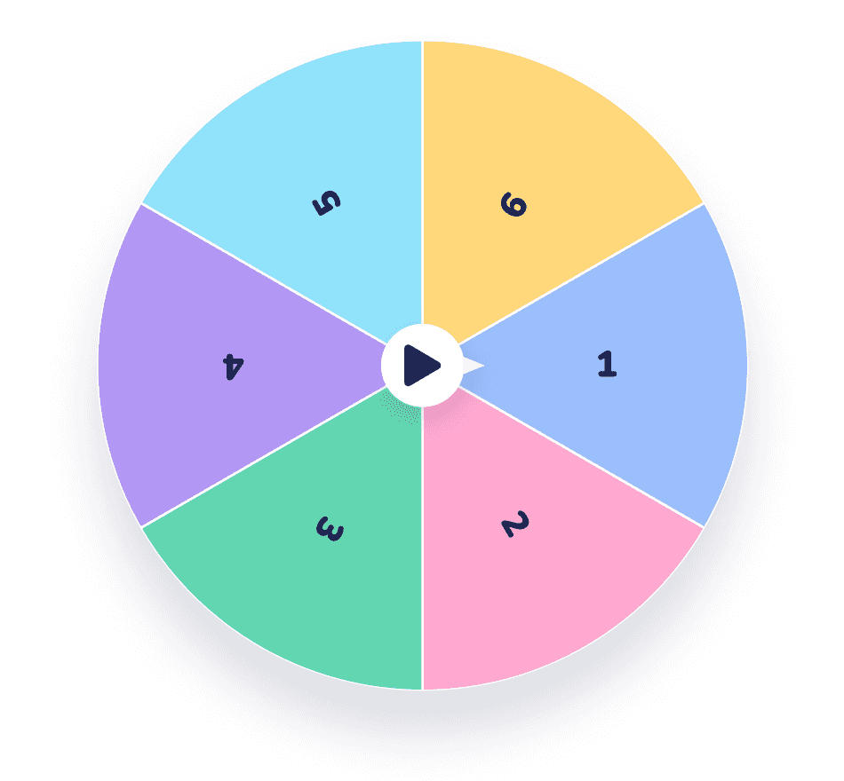 Spin The Wheel Number Picker