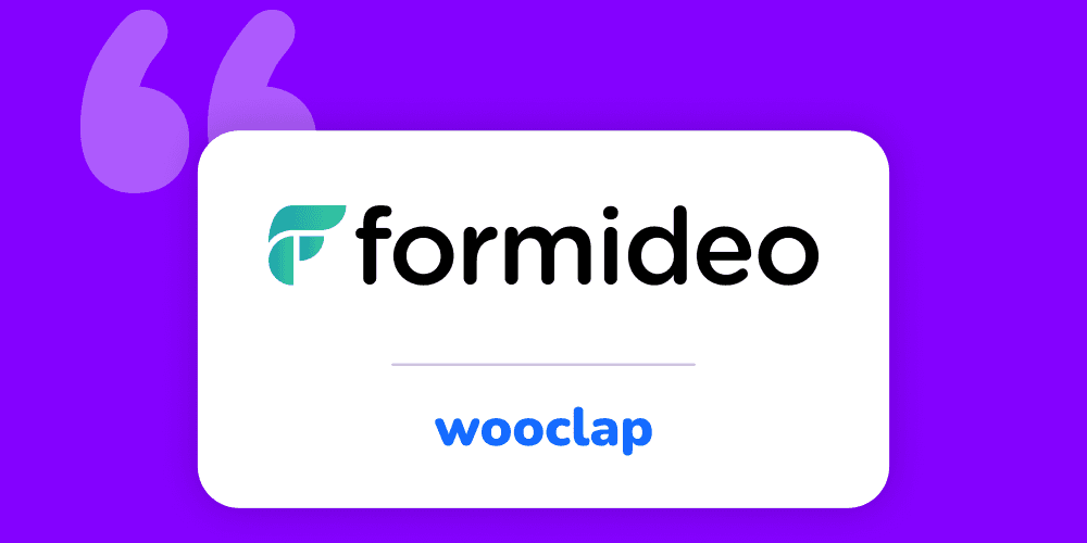 Wooclap x Formideo